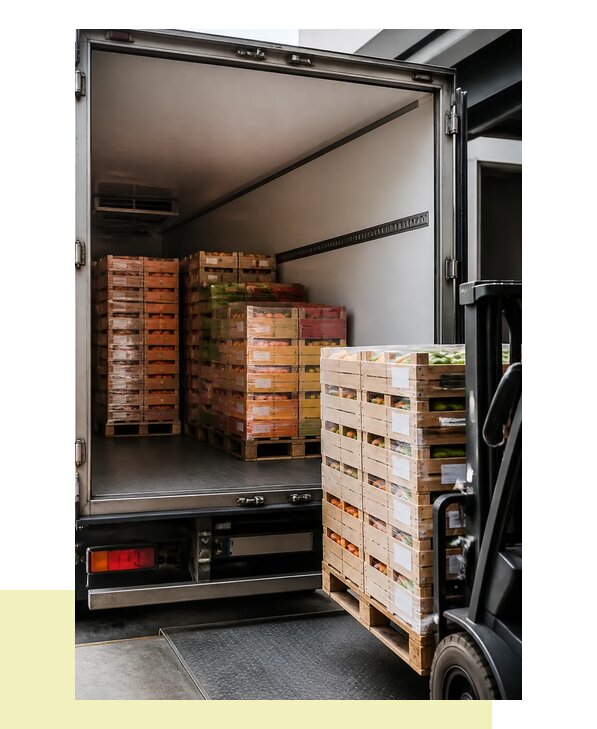 Перевозка сельхозпродукции на паллетах с доставкой в Прохладного